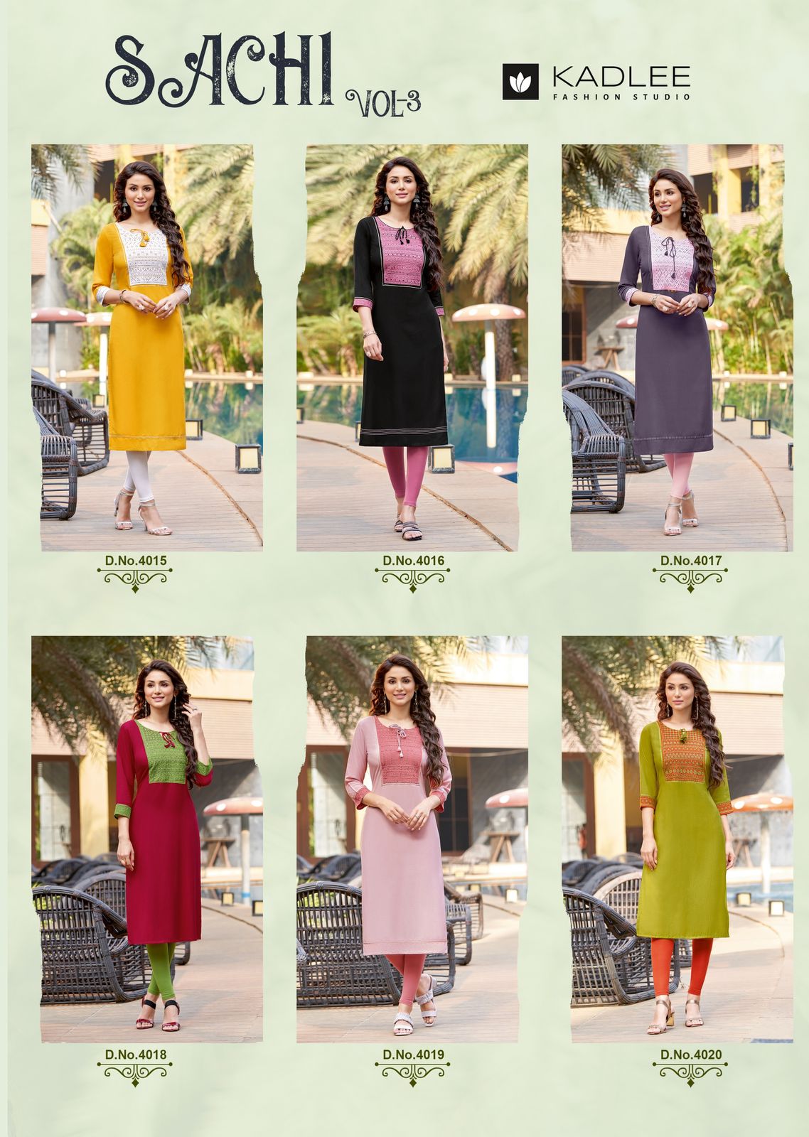 Kadlee Sachi 3 New Fancy Ethnic Wear Rayon Designer Kurti Collection